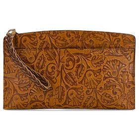 Patricia Nash Mailee Leather Pouch with RFID Protection
