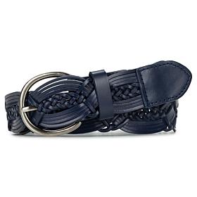 Patricia Nash Melissa Braided Leather Belt