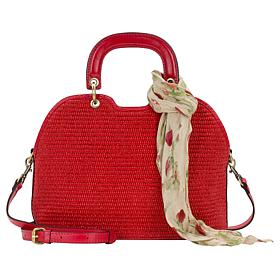 Patricia Nash Ophelie Satchel with Scarf