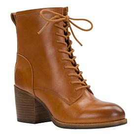 Patricia Nash Sicily Leather Lace-Up Ankle Boot