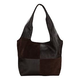 Patricia Nash Toni Suede and Leather Small Tote