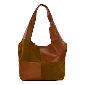 Patricia Nash Toni Suede and Leather Small Tote