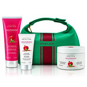 Perlier 3pc Holiday Kit Pomegranate