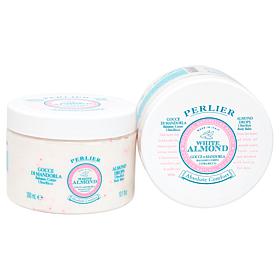 Perlier White Almond Body Cream Duo with Pearls of Youth