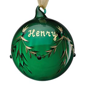 Personalized Birthstone Ornament