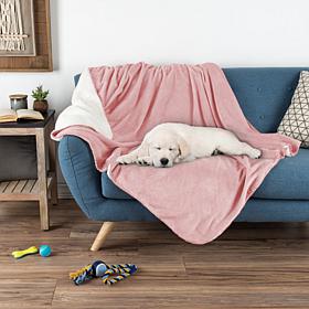 Pet Adobe Waterproof Reversible Pet Blanket 50”x 60” - Pink