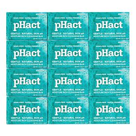 pHact 12-pack 4.25 oz. Moisture-Rich Cleansing Bars