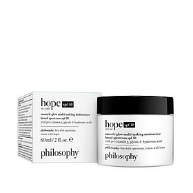 philosophy hope in a jar smooth-glow multi-tasking moisturizer 2 oz.