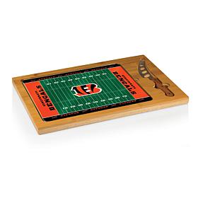 Picnic Time Glass Top Cutting Board-Cincinnati Bengals