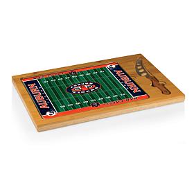 Picnic Time Glass Top Cutting Set - Auburn University