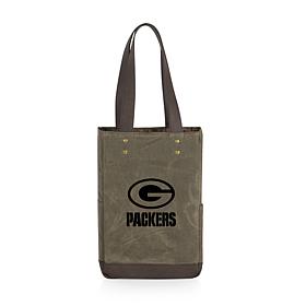 Picnic Time Officially Licensed NFL Green 2Bottle Wine Cooler- Pack...