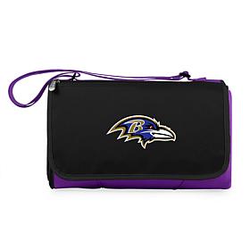 Picnic Time Officially Licensed NFL Picnic Blanket - Baltimore Ravens