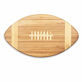 Picnic Time Touchdown! Football Cutting Board & Serving Tray, Bamboo