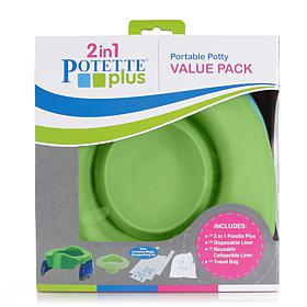 Potette by Kalencom Plus Portable Potty Value Pack