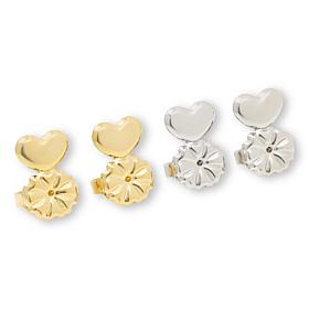 Prestige Lobe Lifter Sterling Silver 2pk Earring Backs Set