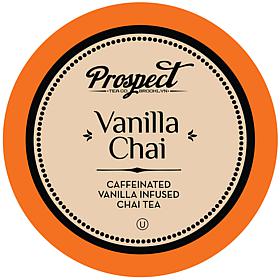 Prospect Tea Co. Caffeinated Vanilla Chai Tea Pods for Keurig 40-Count