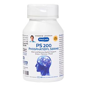PS 200 Phosphatidyl Serine - 60 Capsules