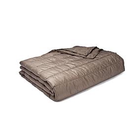 PUFF Indoor/Outdoor Quilted Nylon Water Resistant Blanket, Full/Queen