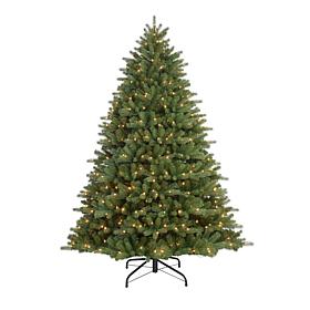 Puleo 6-1/2 ft. Pre-Lit Davidson Fir Premier Artificial Christmas Tree