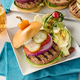 Pureland 24ct 5.33 oz. Black Angus Bacon & Cheddar Burgers Auto-Ship®