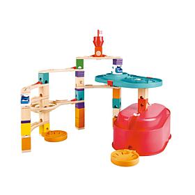 Quadrilla Stack Track Bucket Marble Run 90 Piece Construction Set