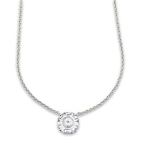 Radiance by Absolute™ 10mm Octagon Solitaire Pendant Necklace