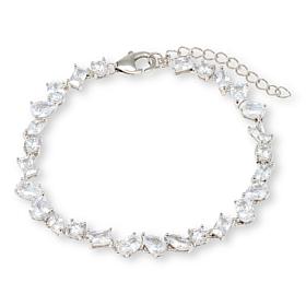 Radiance by Absolute™ 14.63ctw Multishaped Stone Line Bracelet