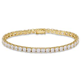 Radiance by Absolute™ 4mm Asscher Cut Tennis Bracelet