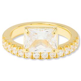 Radiance by Absolute™ 5.96ctw Emerald Cut Floating Ring