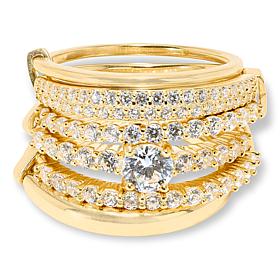 Radiance by Absolute™ Connected 6-Band Stack Ring 