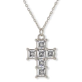 Radiance by Absolute™ Cross Drop Necklace