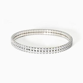 Radiance by Absolute Double Row Stretch Bracelet
