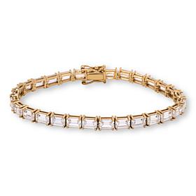 Radiance by Absolute™ Emerald Cut Magic Magnet Clasp Line Bracelet