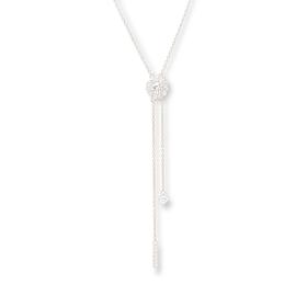 Radiance by Absolute™ Floral Y-Drop Dangle Necklace