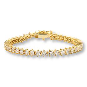 Radiance by Absolute™ Goldtone Magic Magnet Clasp Line Bracelet