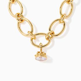 Radiance by Absolute™ Marysol Patton 52cttw CZ Oval-Link Necklace