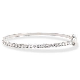 Radiance by Absolute™ Round Magnetic Clasp Tennis Bangle Bracelet
