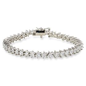 Radiance by Absolute™ Silver Magic Magnet Clasp Line Bracelet