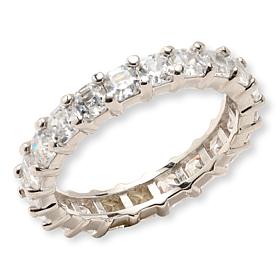 Radiance by Absolute™ Simulated Diamond 3mm Asscher Eternity Ring