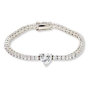 Radiance by Absolute™ Simulated Diamond Center Solitaire Line Bracelet