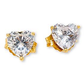 Radiance by Absolute™ Sterling Silver 9mm Heart Stud Earrings