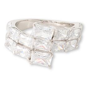 Radiance by Absolute™ Three-Row CZ Wrap Ring