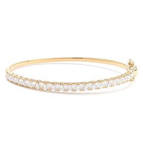 Radiance by Absolute™ Triangle Magnetic Clasp Tennis Bangle Bracelet