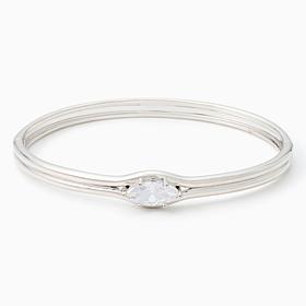 Radiance Elongated Stone Bangle