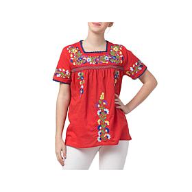 Raj Erina Embroidered Blouse