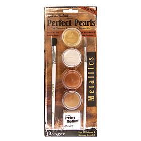 Ranger Perfect Pearls Complete Embellishing Pigment Kits Metallics