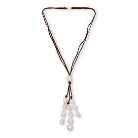 Rarities Cultured Freshwater Pearl Y-Drop Tassel 32" Necklace