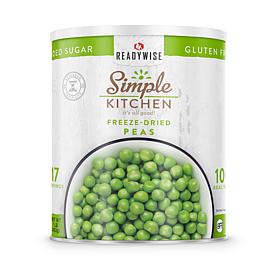 ReadWise Simple Kitchen Freeze-Dryied Peas - 17 Serving Can