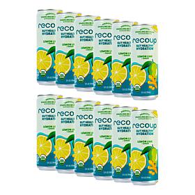Recoup 12-pack Lemon Lime Organic Beverage with Ginger Auto-Ship®
