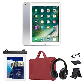 Refurbished 2018 Apple iPad 9.7" 128GB Wifi Bundle with Accessories